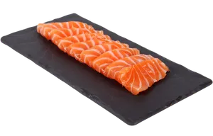 Sashimi salmon
