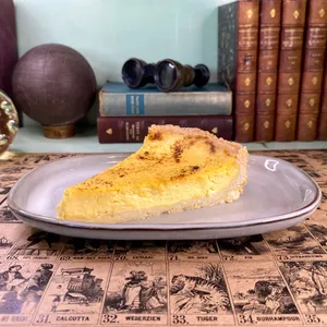 Tarta creme brulee maracuya