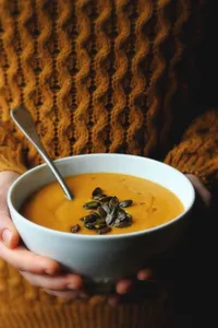 Crema de Zapallo y Jengibre