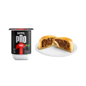 Pack (1 Yogurt Gloria Pro Power Cuchareable Sauco 155 Gr + 1 Empanada De Carne Tambo)