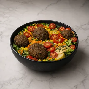 Ensalada con Falafel