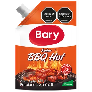 SALSA BBQ HOT BARY X 170 GRS CON VALVULA