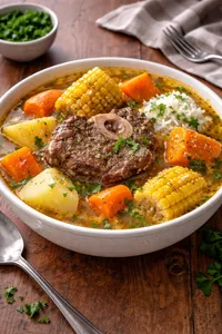 Cazuela de carne de vacuno