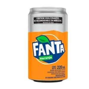 Fanta Naranja Sin Azúcar Lata 200Cc