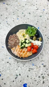Bowl Pollo Mediterráneo