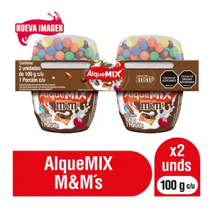 2 alimento lacteo alquemix alqueria con m&m x 100 grs 2 alimento lacteo alquemix alqueria con m&m x 100 grs