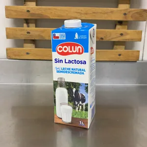 Leche colun sin lactosa semidescremada