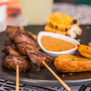 Anticuchos de corazón