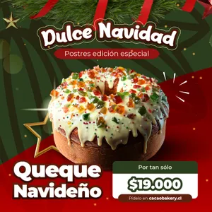 Queque navideño