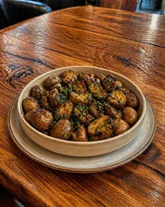 Champiñones al ajillo