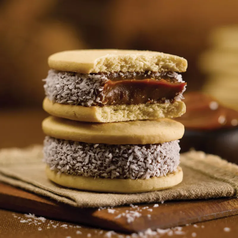 Alfajor Cachafaz Dulce de Leche y Coco Rallado
