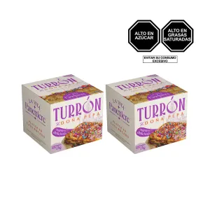 Pack 2 Turronncito De Doña Pepa La Vita Panettiere 35 Gr