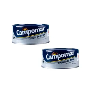Pack (2 Conserva Trozos De Atún Campomar X 150 Gr)