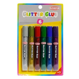 Bl. Glitter Glue ARTEL colores 6tb 13