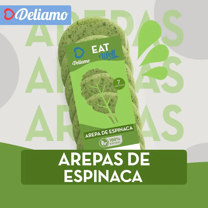 Arepas de espinaca