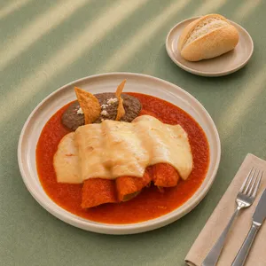 Enchiladas de pollo (3 pz)