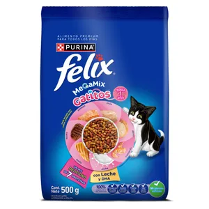 CONCENTRADO FELIX GATITOS MEGAMIX X 500 GRS