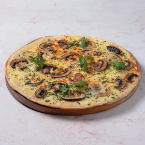 Pizza Grande Funghi Bianca