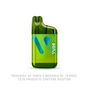 Vapeador Electrónico Vuse Con Nicotina Apple Sour 2.0 5000 Puff X 1 Und