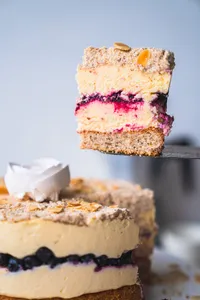 Cheesecake philadelphia arándanos