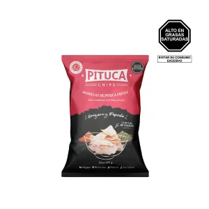 Snack Pituca Chips Oregano Y Paprika Bolsa X 146 Gr