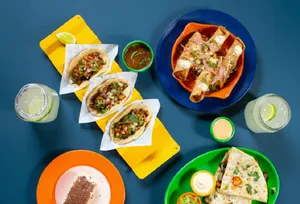Medellín Gourmet tacos + quesadilla