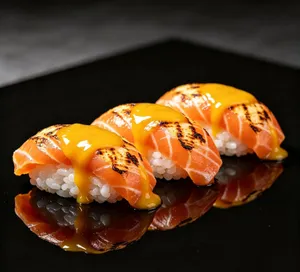 Nigiri sake tropical