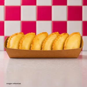 6 EMPANADAS DE QUESO (frita)