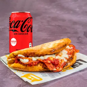 Pizzandwich + Bebida