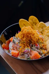 Ceviche de salmon