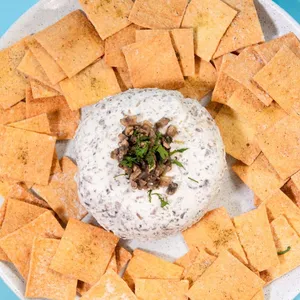 Champignones al ajo para desmoldar