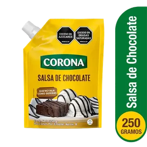 SALSA CORONA CHOCOLATE 250GR
