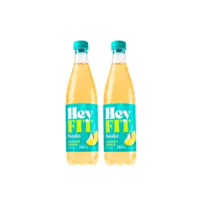 Pack (2 Hey Fit Pina Colada Pet 600Ml)