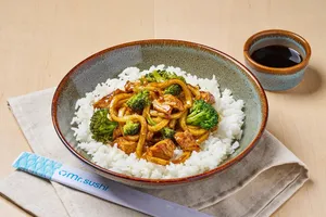 Bowl Chicken Teriyaki - Pollo, Brócoli y Pasta Udon