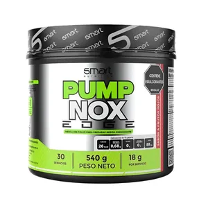 BEBIDA ENERGIZANTE POLVO PRE-ENTRENO PUMP NOX-EDGE SMART NUTRITION 540G