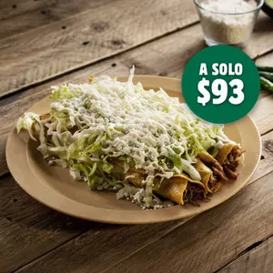 Flautas Surtidas Lunes y Martes