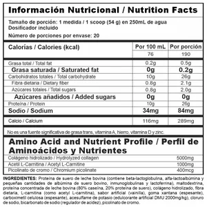 WHEY PROTEIN BI PRO LITE VAINILLA X 1080 GRS