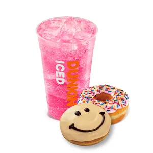 Sparkling Refresher L + 2 Donuts