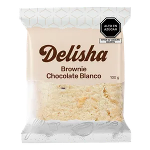 Brownie Chocolate Blanco x 100 g