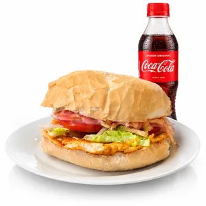 Combo 10 (1 filete + gaseosa+ papas al hilo, cremas y ensaladas )