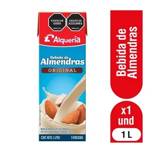 Bebida de almendras alqueria original x 1 litro