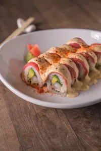 Tuna acevichado roll