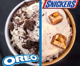 Happy Gelato de Oreo&Snickers