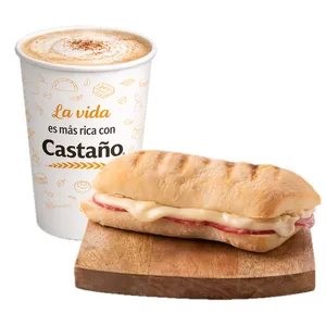 Promo Sándwich Crocata premium + Café grande