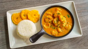 ESTOFADO DE CAMARÓN CON ARROZ