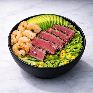 Bowl Atun y Camaron +