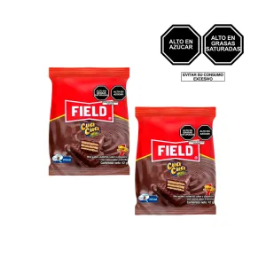 Pack (2 Wafer Bañado Cua Cua Mini 42 Gr)