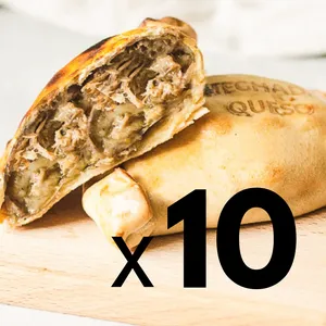 10 Empanadas Mechada Queso