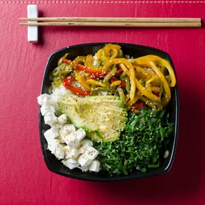 Gohan vegetariano
