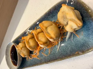 Gyozas de Champiñon Queso Crema